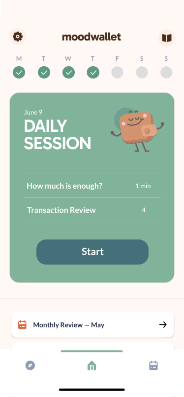 Daily Review App Screenshot